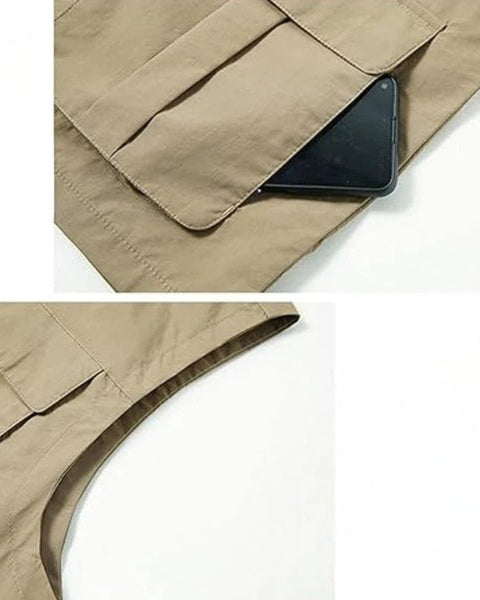 Chaleco ligero multibolsillos para hombre