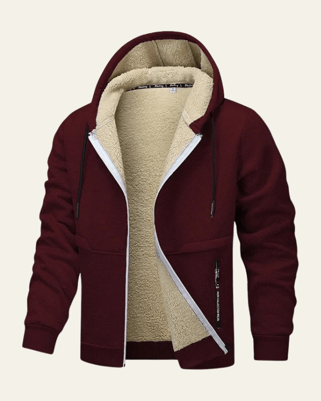 Chaqueta de Forro Polar con Capucha