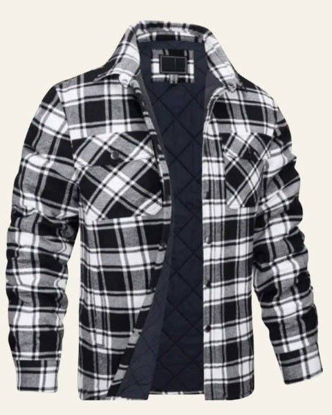 Chaqueta Camisa de Franela Forrada