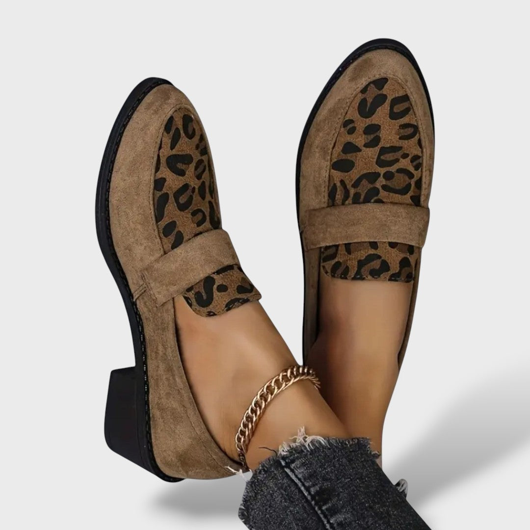 Zapatos Elegantes de Mujer Leopardo