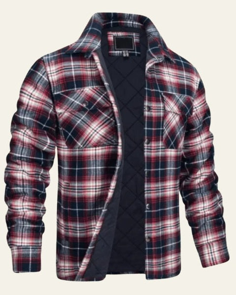 Chaqueta Camisa de Franela Forrada