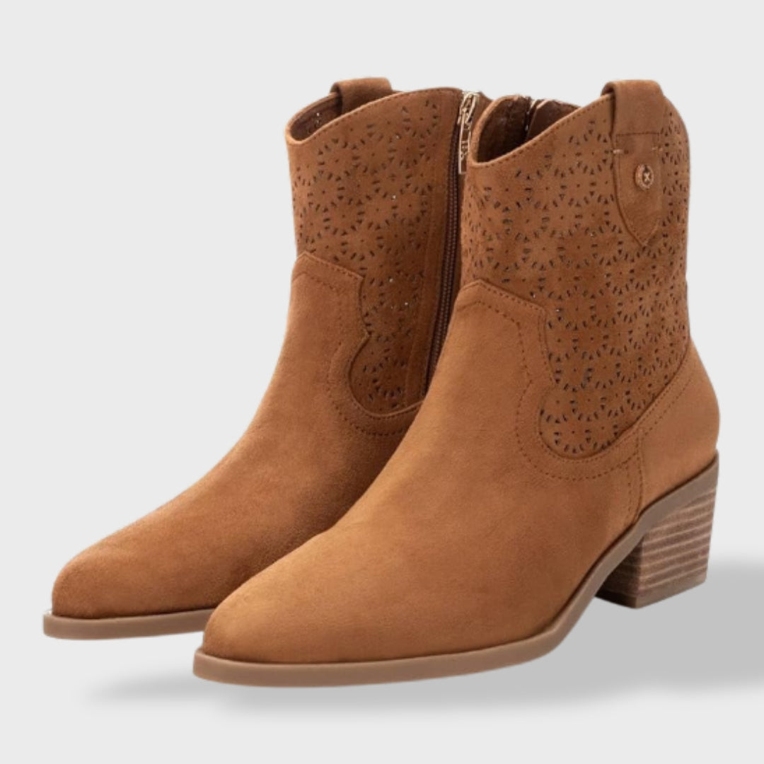 Valeria™ | Botas de tacón cómodas y versátiles para mujer