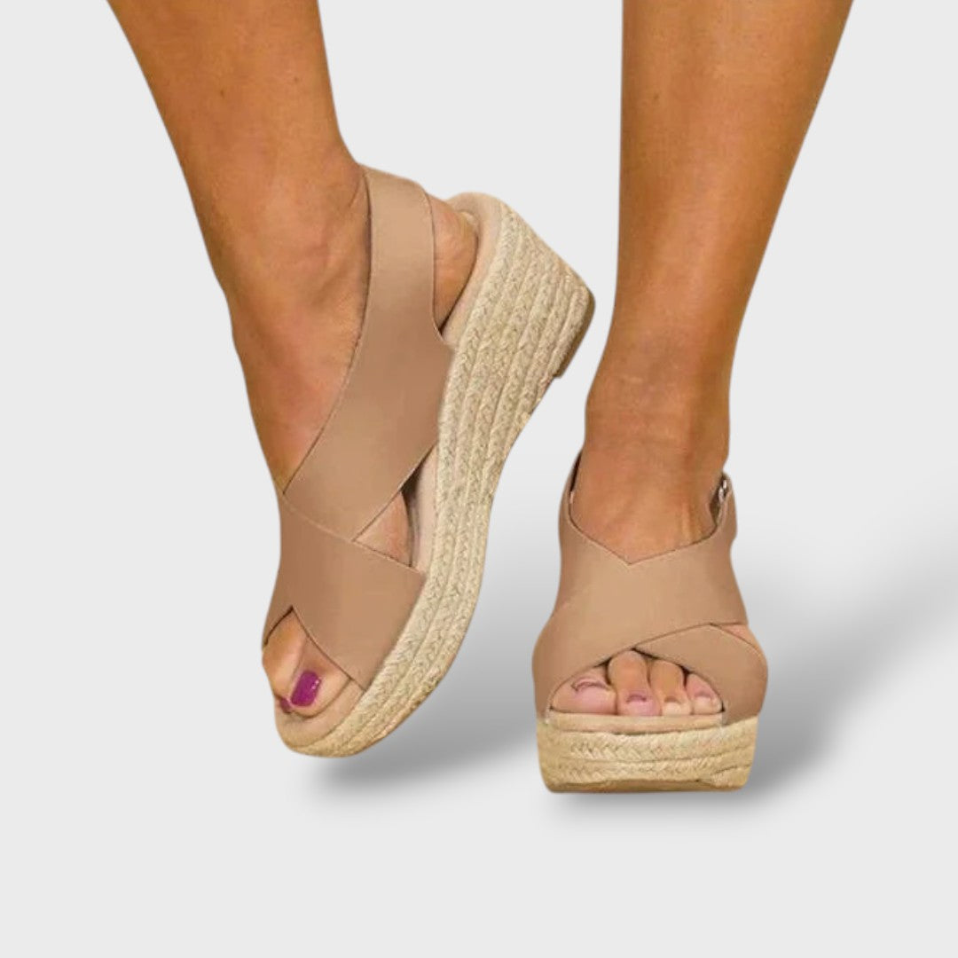 Sandalias ortopédicas acolchadas mujer