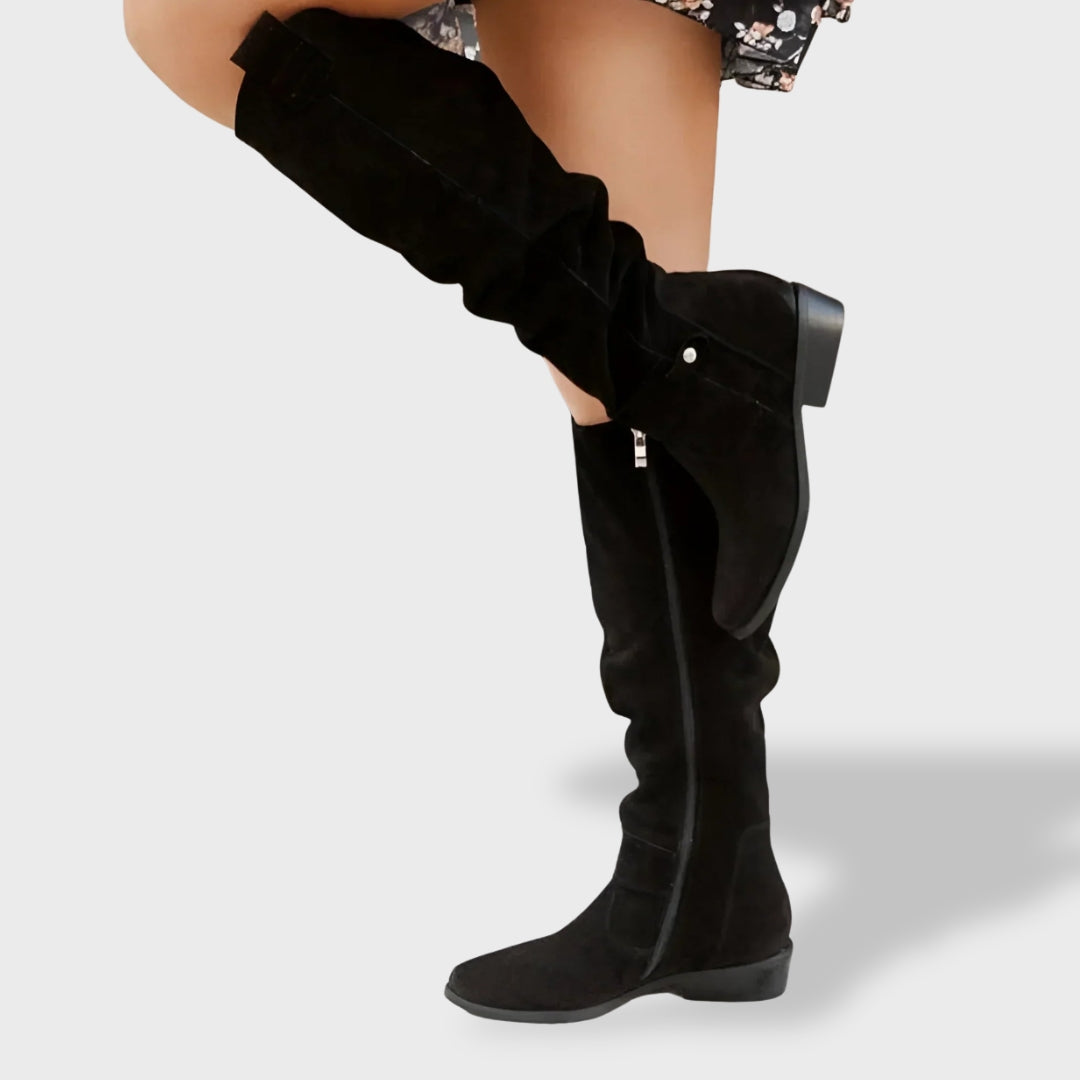 Valeria™ | Botas Elegantes de Piel de Alta Calidad para Mujer