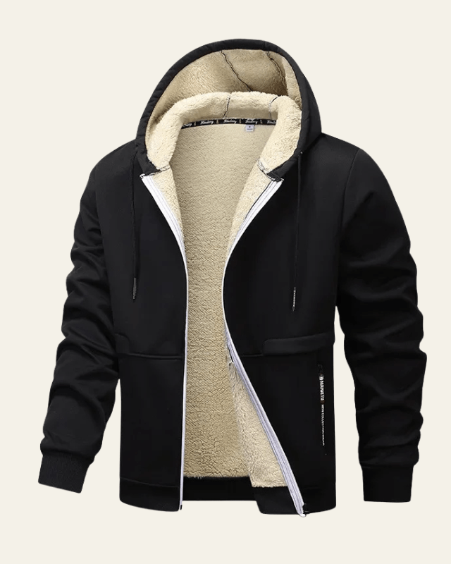 Chaqueta de Forro Polar con Capucha