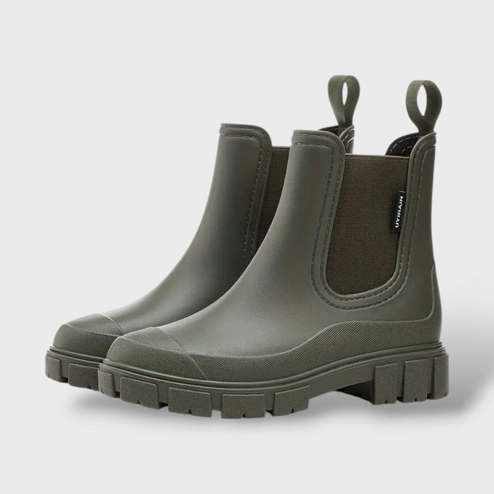 Botas de Lluvia Impermeables de Moda para Damas