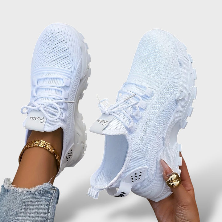 Zapatillas Ortopédicas Punto Suela Gruesa Mujer