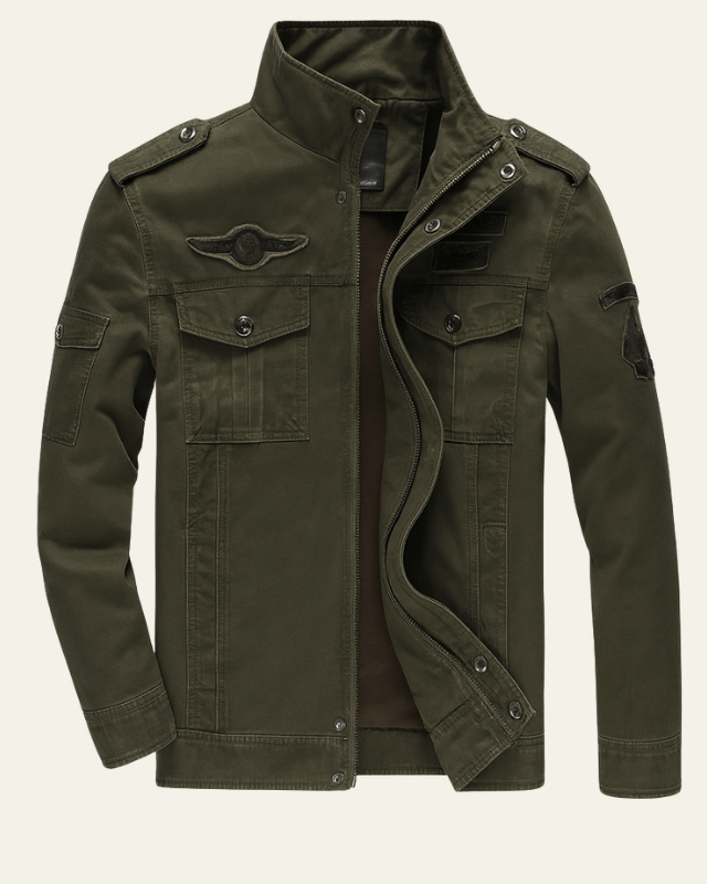Chaqueta de campo estructurada masculina