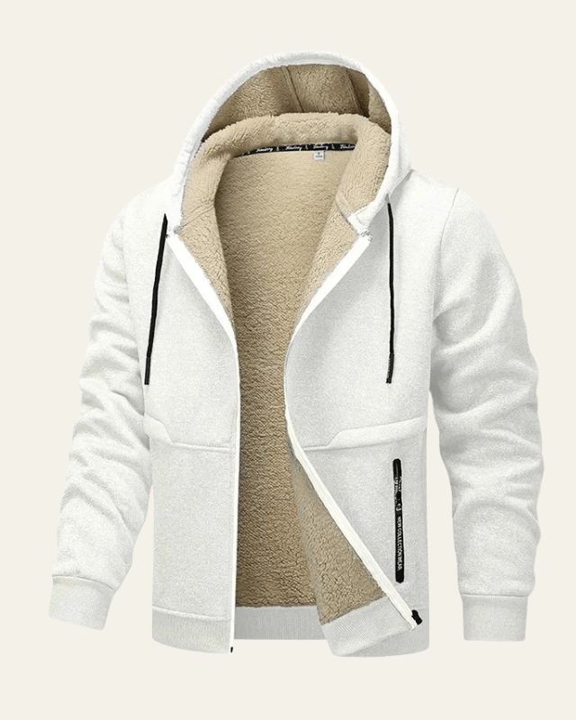 Chaqueta de Forro Polar con Capucha