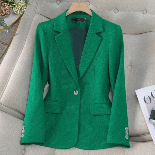 Blazer entallado con spandex elegante