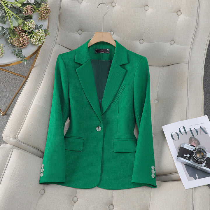 Blazer entallado con spandex elegante