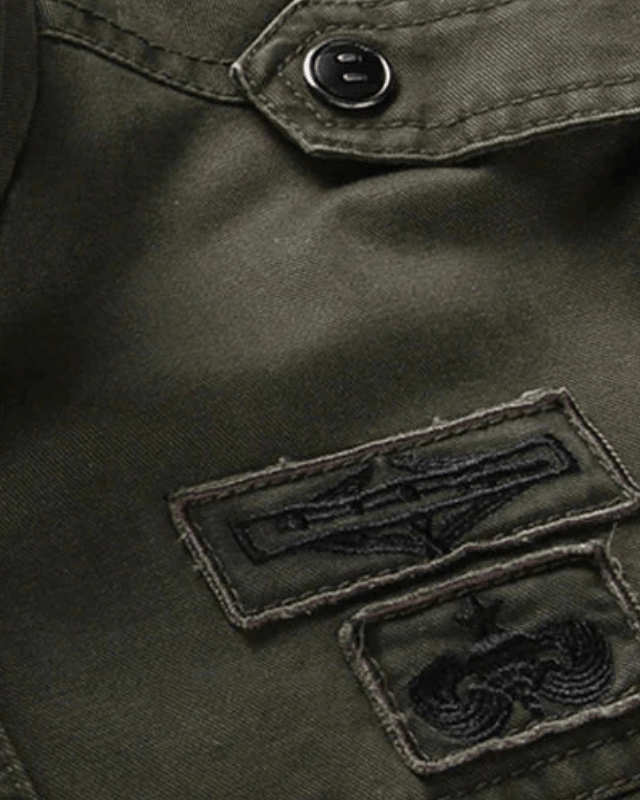 Chaqueta de campo estructurada masculina