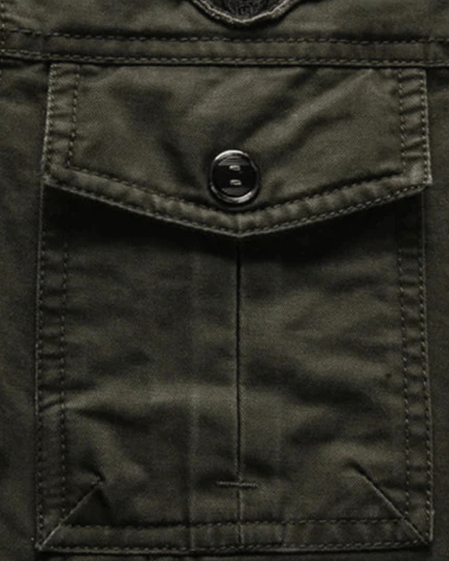 Chaqueta de campo estructurada masculina