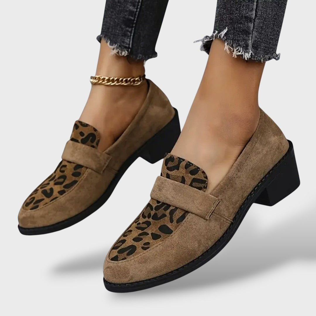 Zapatos Elegantes de Mujer Leopardo