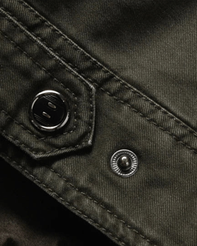 Chaqueta de campo estructurada masculina