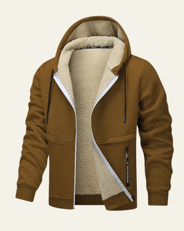 Chaqueta de Forro Polar con Capucha