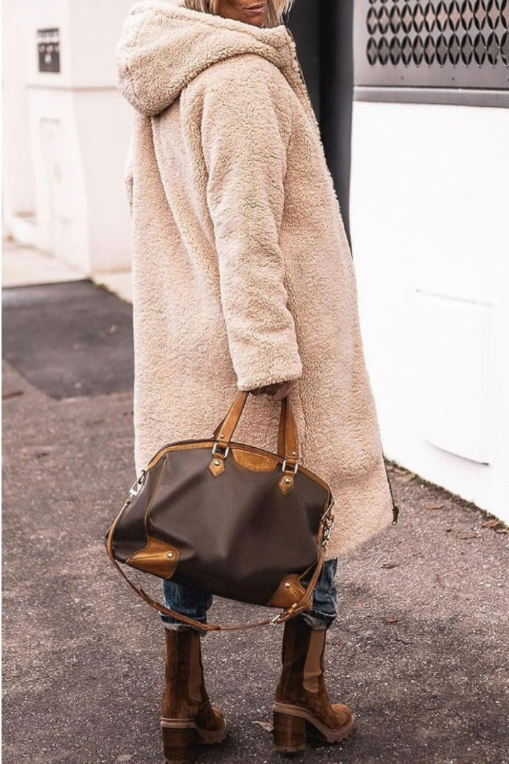 Abrigo reversible acolchado de invierno