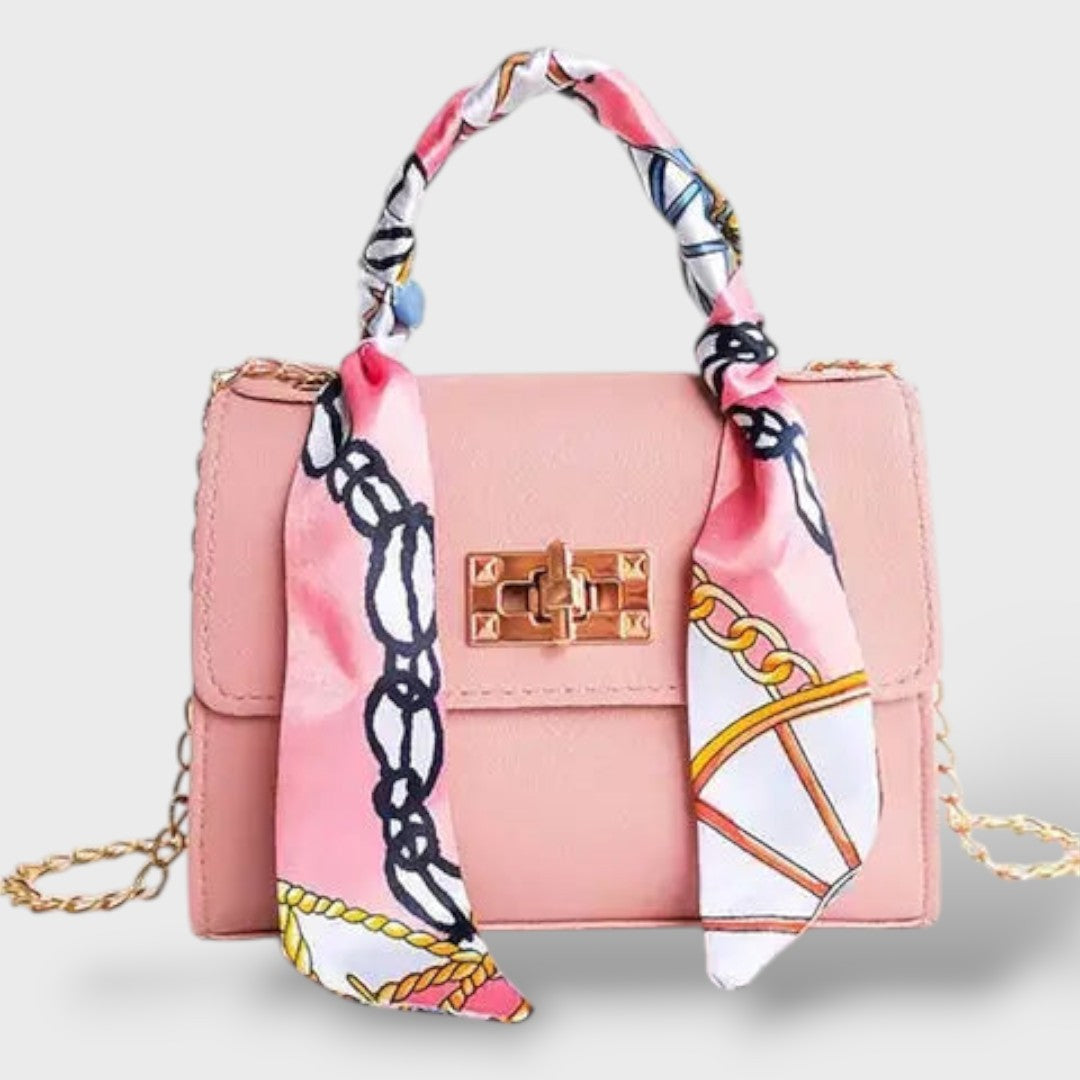 Elegante bolso de cuero para damas