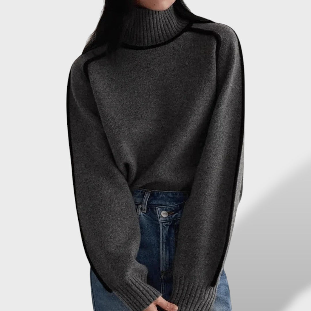 Camila™ | Suéter cuello alto mujer