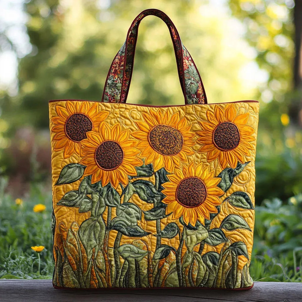 CLARA | BOLSO CLÁSICO CON ESTAMPADO DE GIRASOL