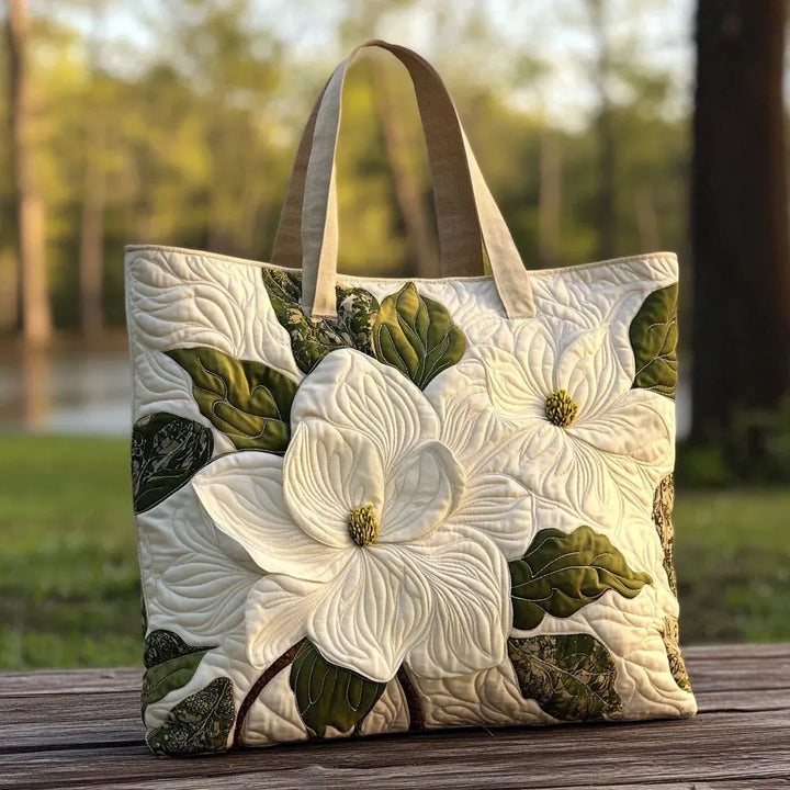ISABEL | BOLSO ARTESANAL CON MAGNOLIA