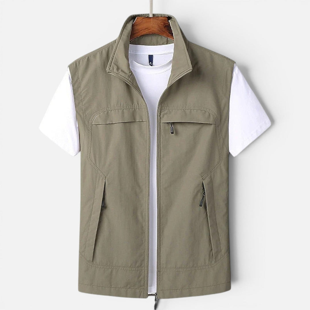 Chaleco Ligero Multibolsillos para Hombre