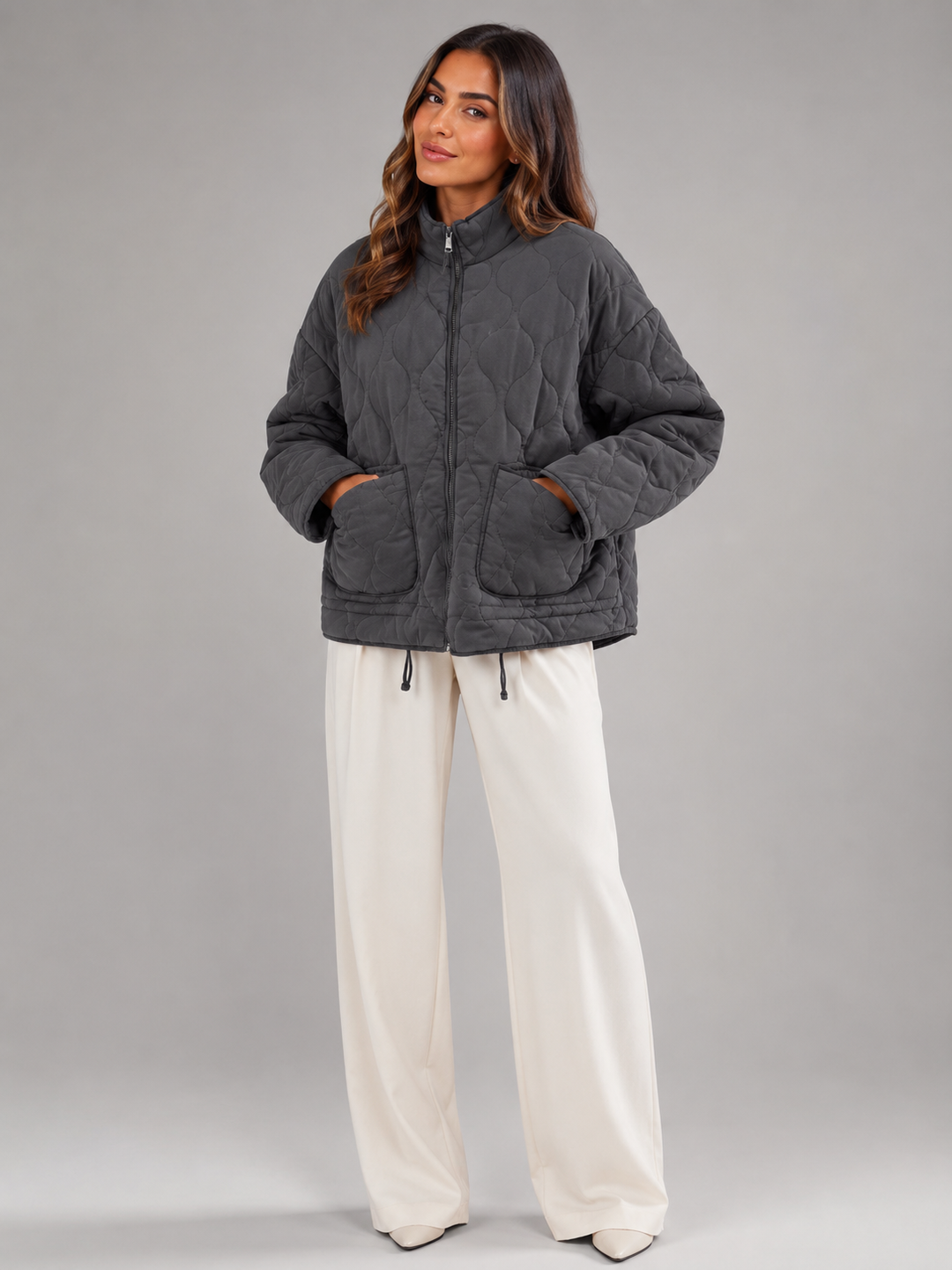 Chaqueta Acolchada Utility Mujer