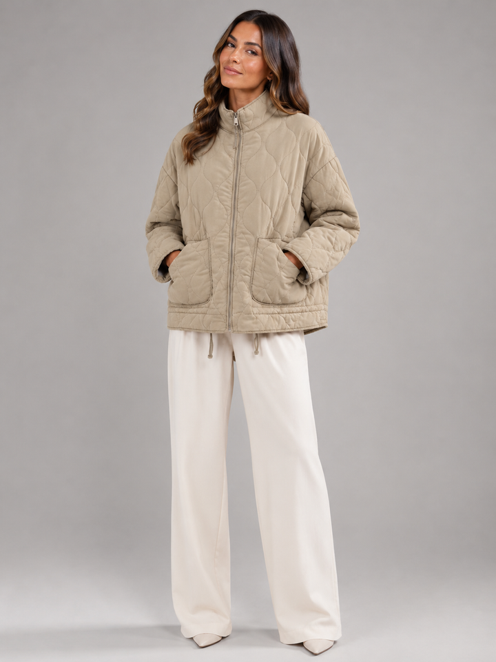 Chaqueta Acolchada Utility Mujer