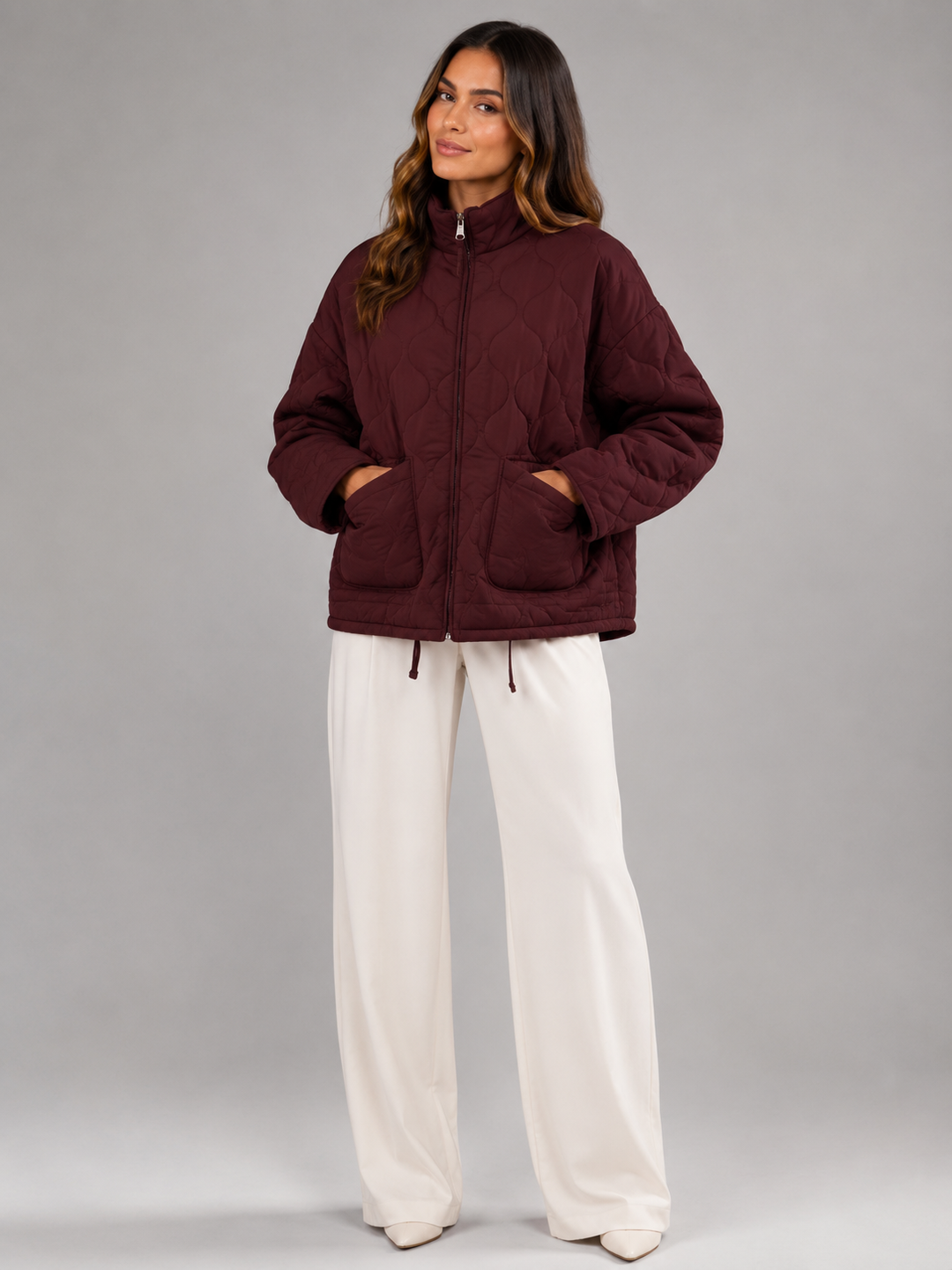 Chaqueta Acolchada Utility Mujer
