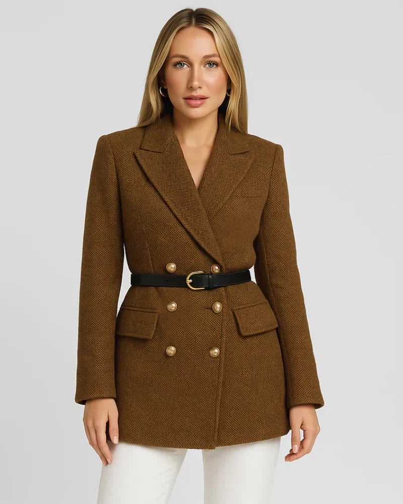 Blazer de Tweed Corte Sastre