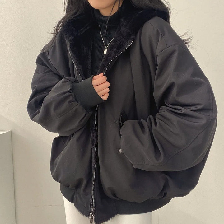 Chaqueta Bomber Forrada Mujer