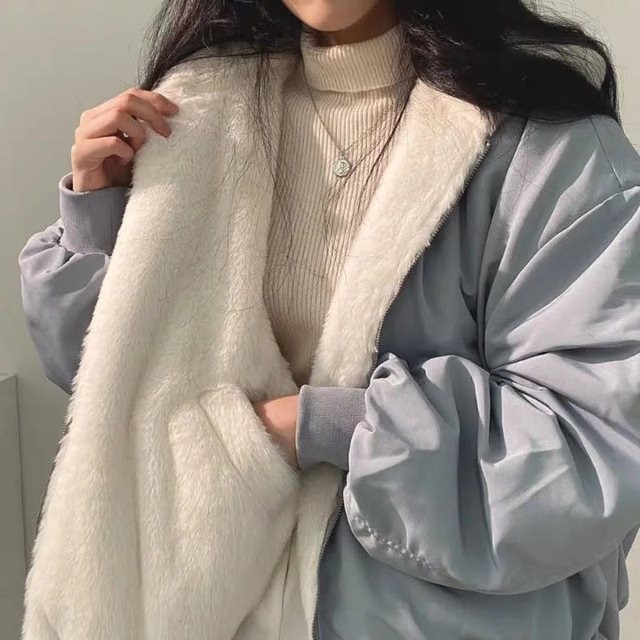 Chaqueta Bomber Forrada Mujer