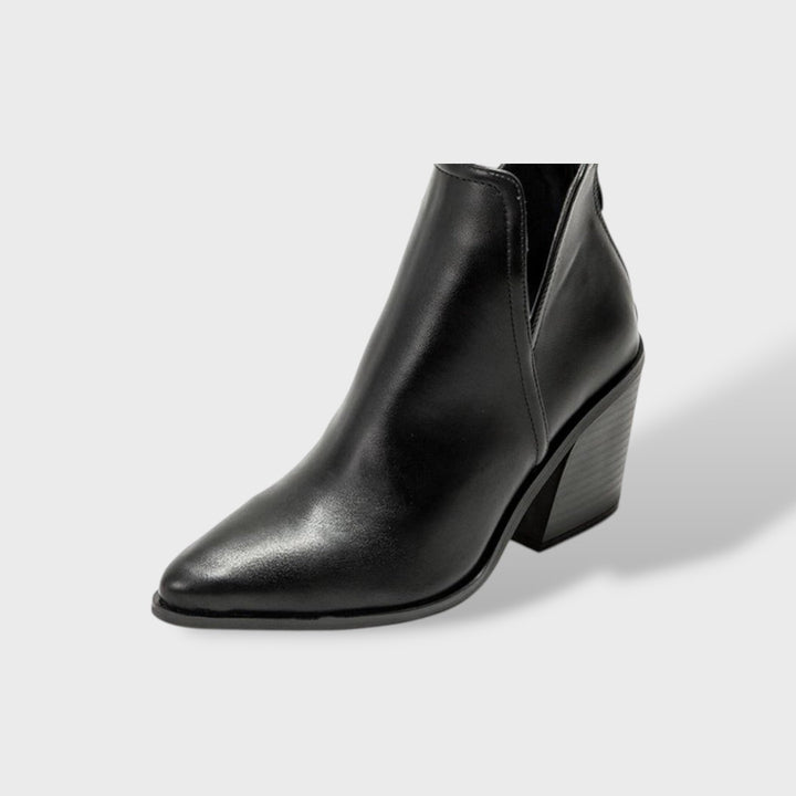 Botines Vaqueros Mujer con Tacón Alto