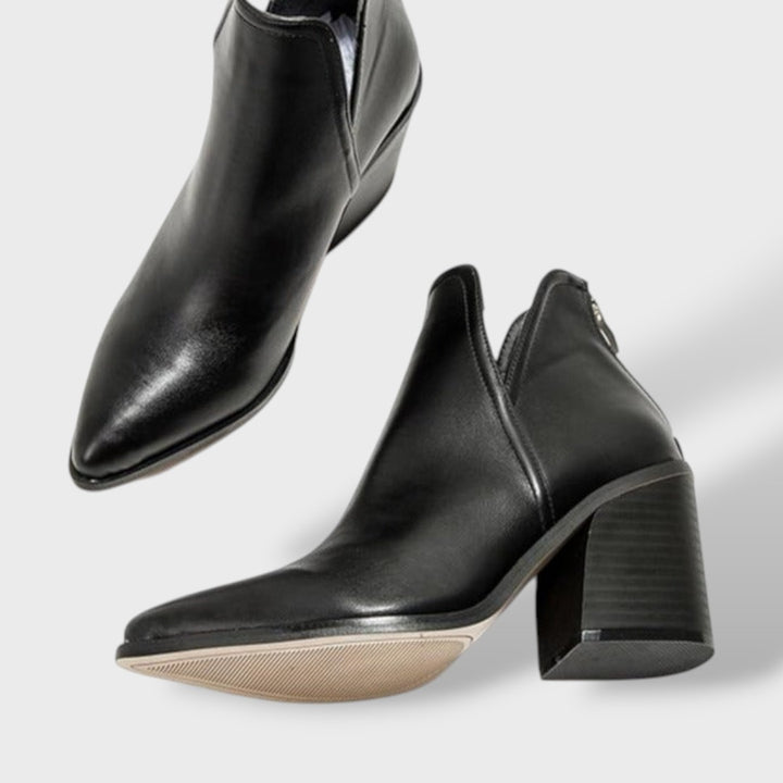 Botines Vaqueros Mujer con Tacón Alto