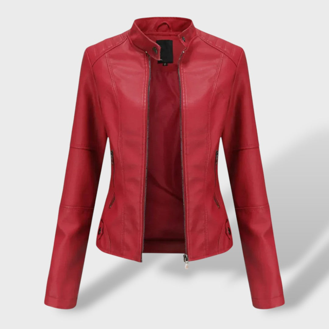Isabel™ | Chaqueta cuero mujer