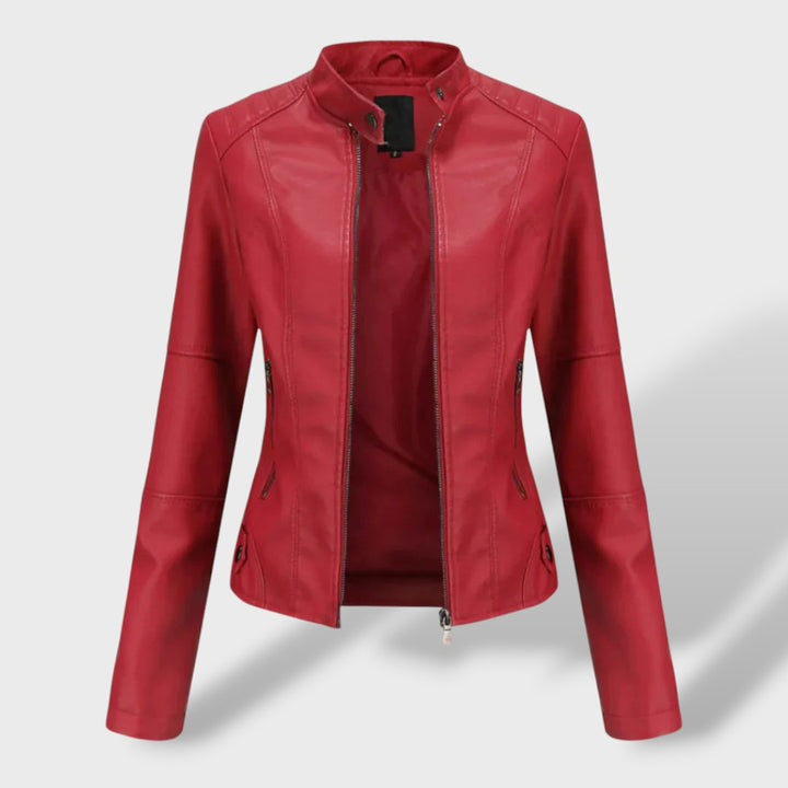 Isabel™ | Chaqueta cuero mujer