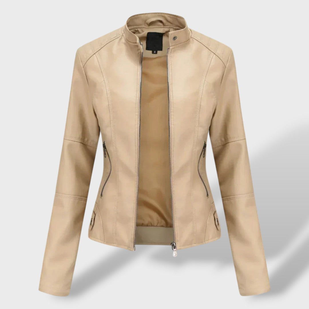 Isabel™ | Chaqueta cuero mujer
