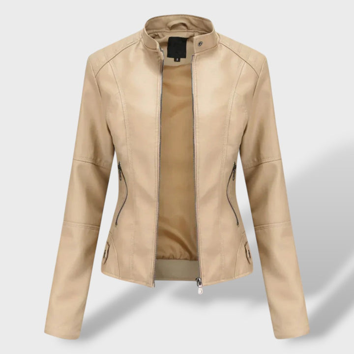 Isabel™ | Chaqueta cuero mujer