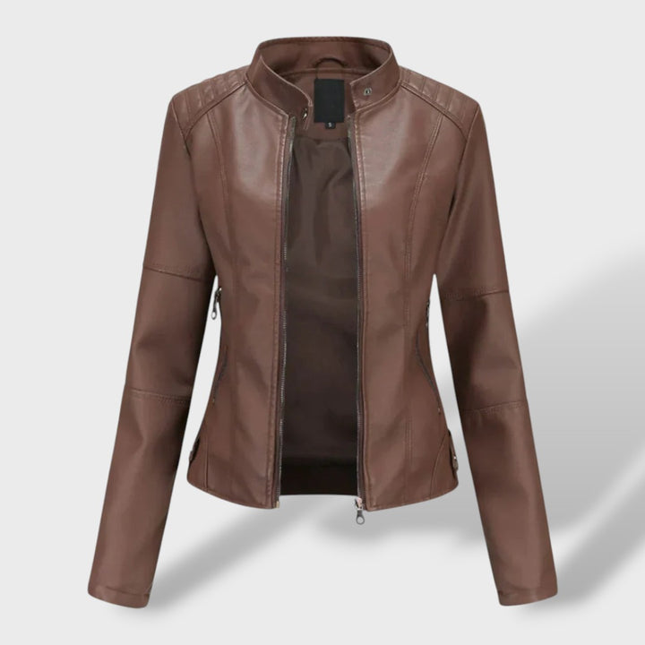 Isabel™ | Chaqueta cuero mujer