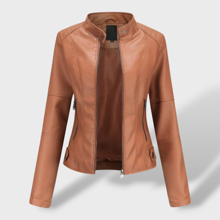 Isabel™ | Chaqueta cuero mujer