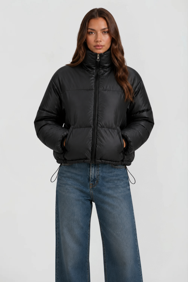 Chaqueta Acolchada Corta para Mujer