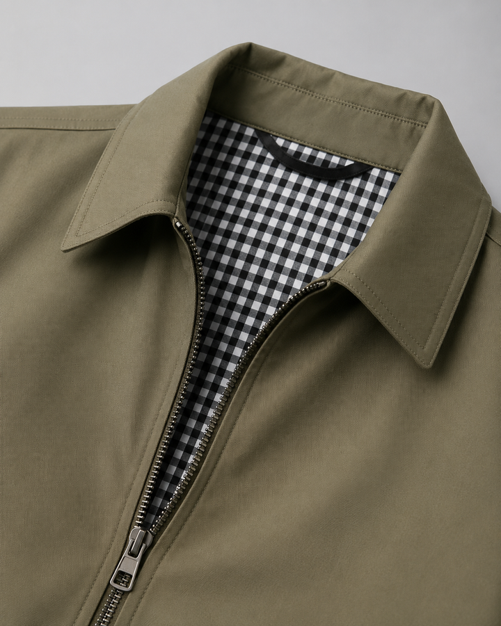 Chaqueta Harrington Ligera con Forro