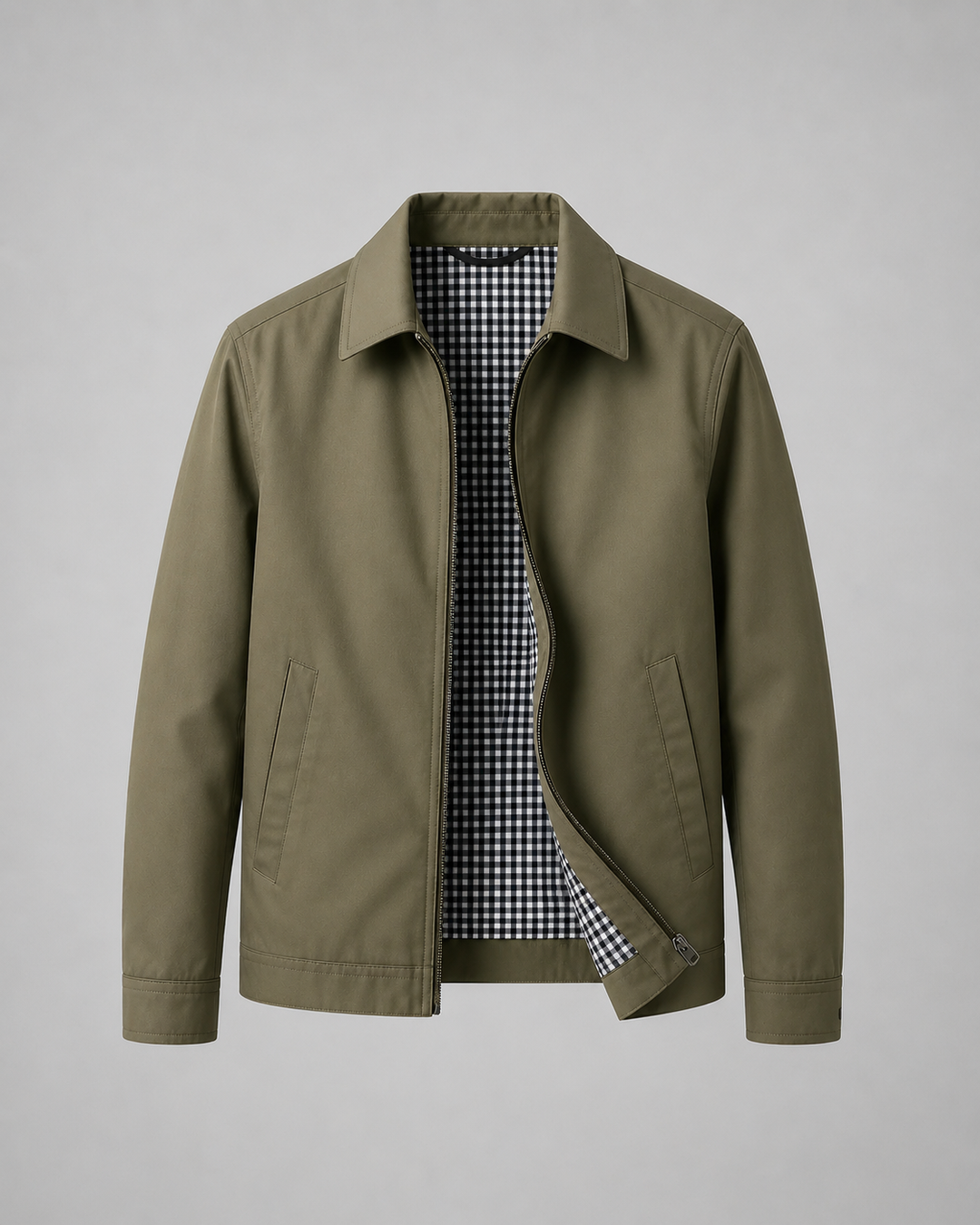 Chaqueta Harrington Ligera con Forro