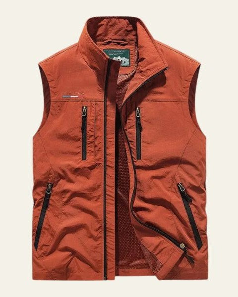 Chaleco funcional multibolsillos para hombre