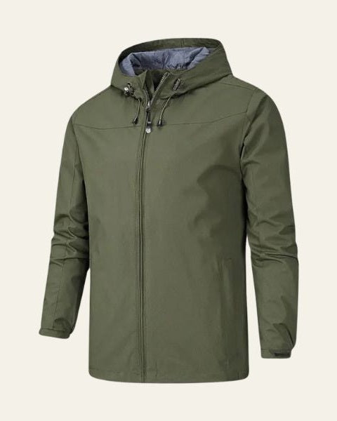 Chaqueta Impermeable Urbana con Capucha