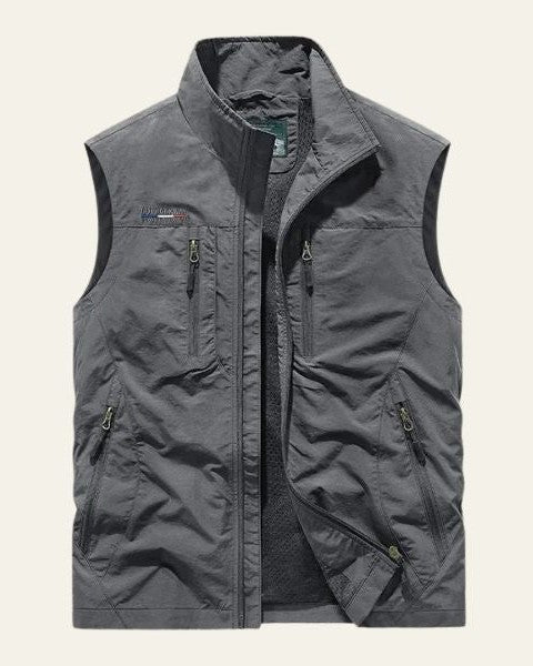 Chaleco funcional multibolsillos para hombre