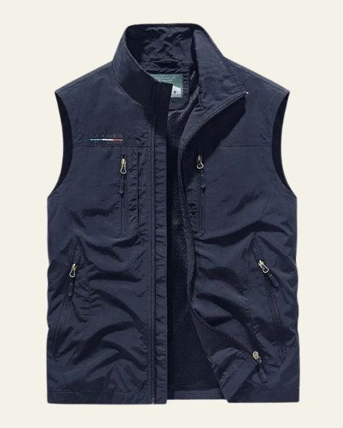 Chaleco funcional multibolsillos para hombre