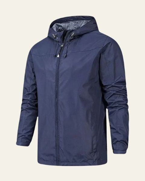 Chaqueta Impermeable Urbana con Capucha