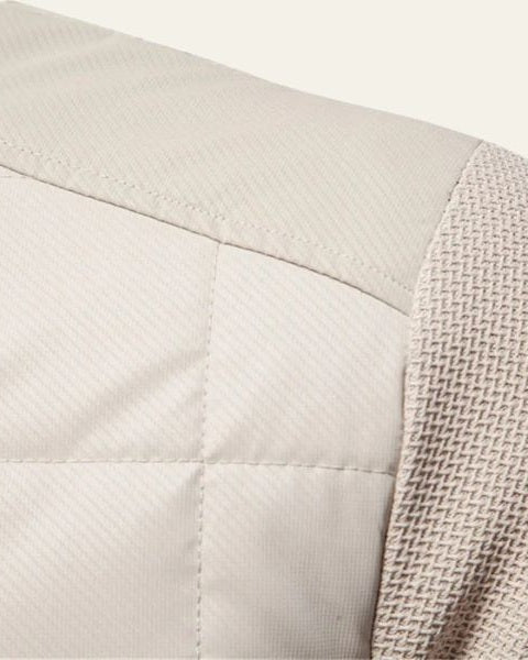 Chaqueta acolchada con cremallera hombre
