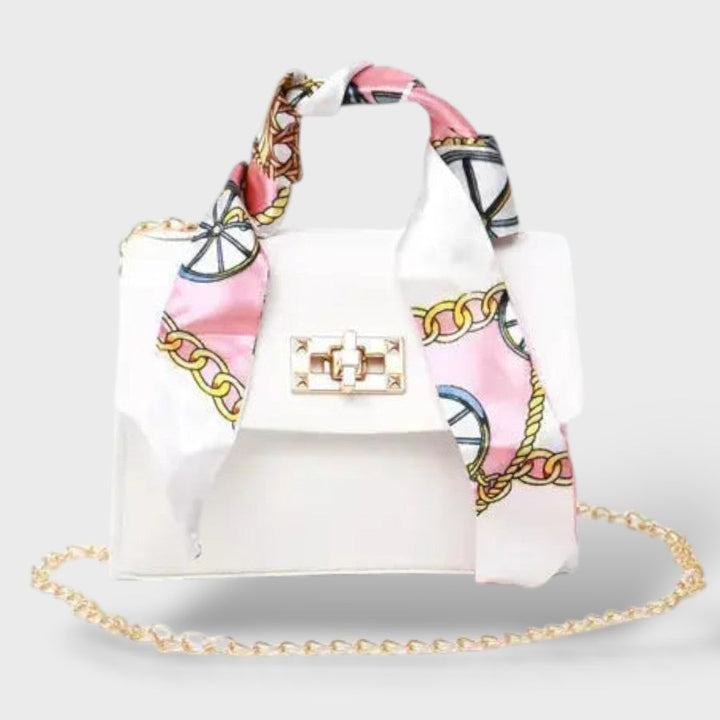 Elegante bolso de cuero para damas